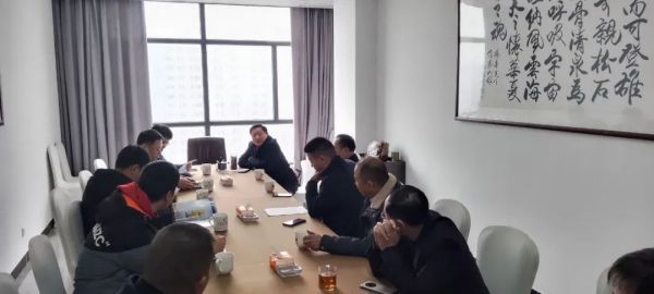 中國二十二冶山東公司蒞臨一滕建設集團參觀考察